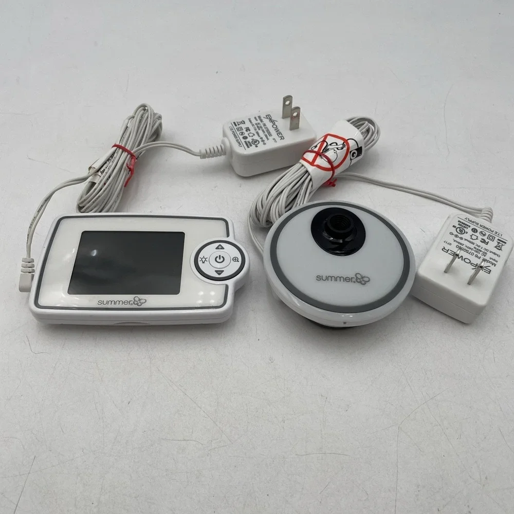 Summer Infant Glimpse Digital Color Video Baby Monitor #29890 Complete Set